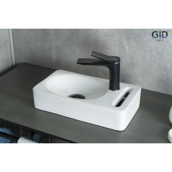 Подвесная белая раковина для ванной Gid N9262