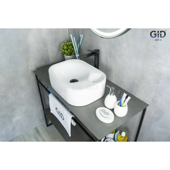 Накладная белая раковина для ванной Gid N9266