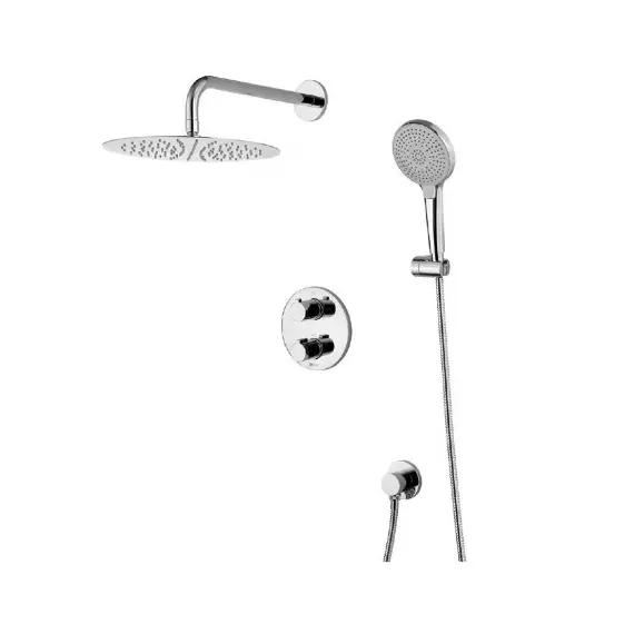 Смеситель Lemark Yeti LM7829C термостатический для душа, встраиваемый