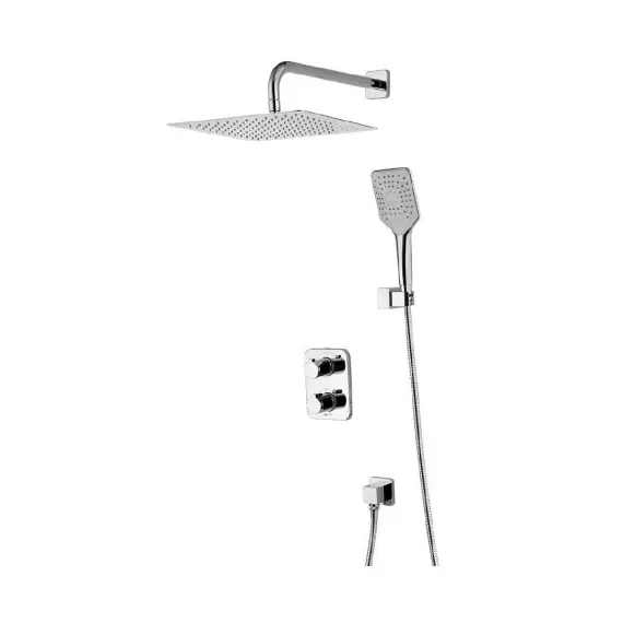 Смеситель Lemark Yeti LM7849C термостатический для душа, встраиваемый