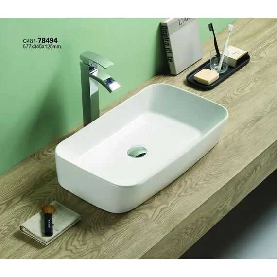 Раковина для ванной накладная Ceramalux 78494