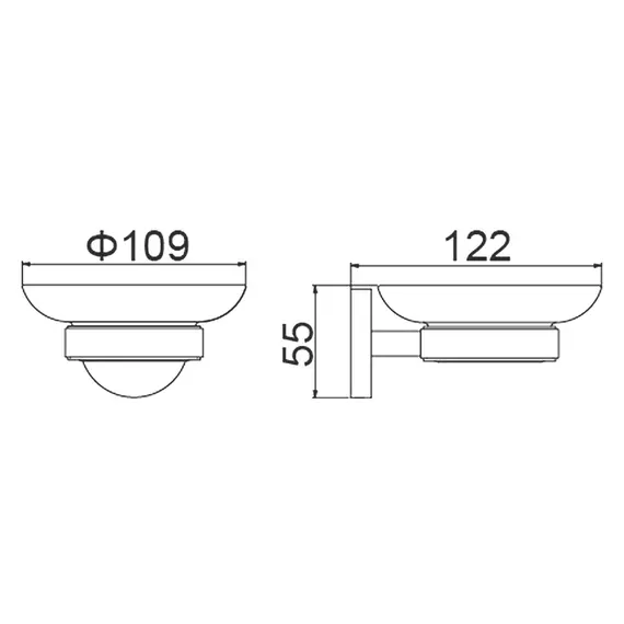 Мыльница Timo Saona 13021