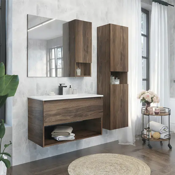 Зеркало-шкаф Comforty Бордо