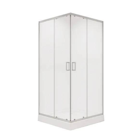 Душ. ограждение NG-6608-08/6609-08 квадрат, двери раздвижные, без поддона