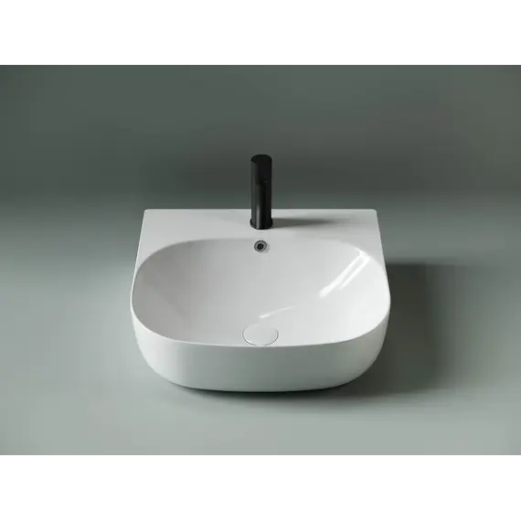 Умывальник накладной прямоугольный пристенный Element 490*445*145мм CN5011