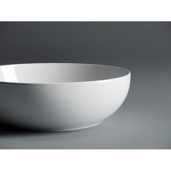 Умывальник чаша накладная круглая Element 370*370*110мм CN6020