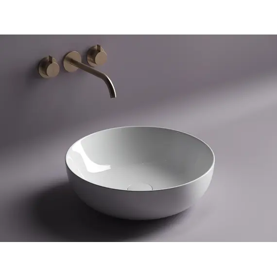 Умывальник чаша накладная круглая Element 420*420*130мм CN5024