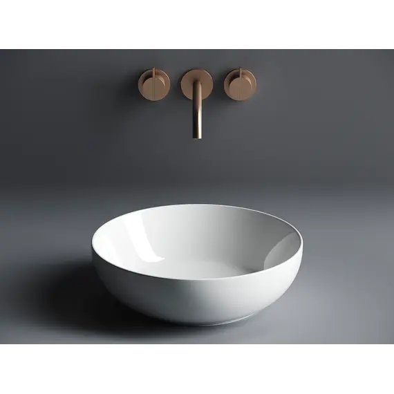 Умывальник чаша накладная круглая Element 370*370*110мм CN6020