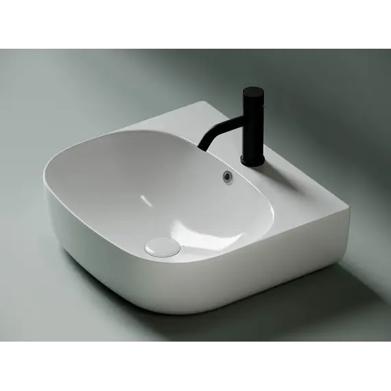 Умывальник накладной прямоугольный пристенный Element 490*445*145мм CN5011