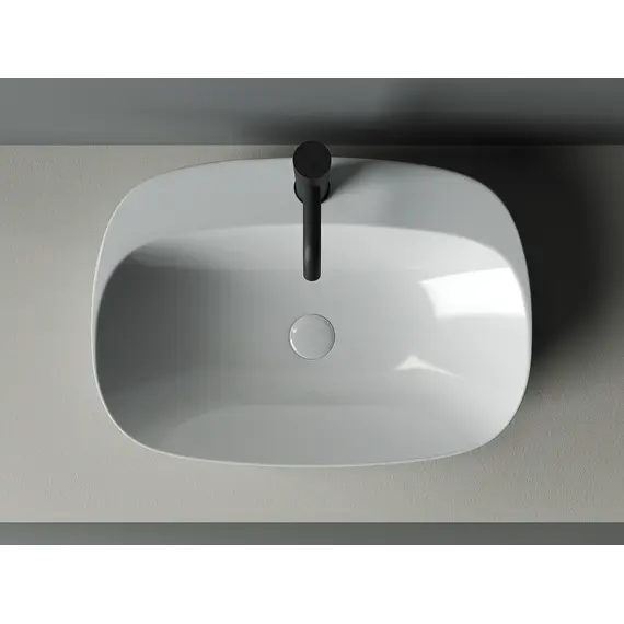 Умывальник чаша накладная овальная Element 595*420*155мм CN5012