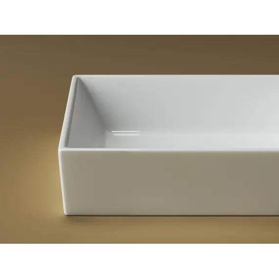 Умывальник чаша накладная прямоугольная Element 590*390*160мм CN5013