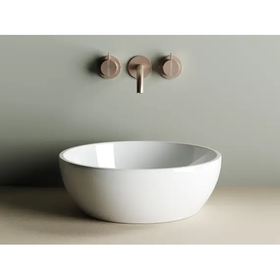 Умывальник чаша накладная круглая Element 410*410*145мм CN6021