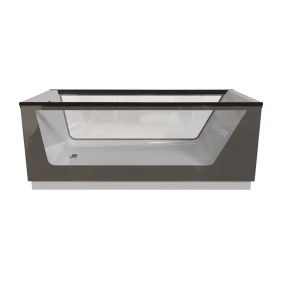 Ванна  AIMA NEO 170*75 2 стекла (принт бетон)