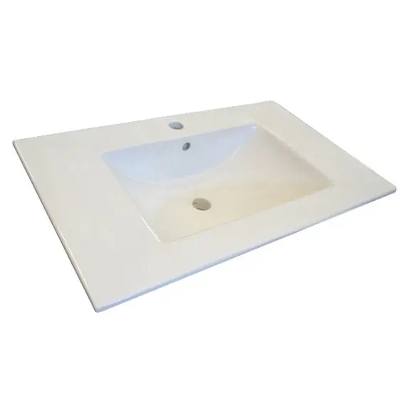 Тумба-умывальник Comforty  Бонн 75/90 с раковиной  белая/черная