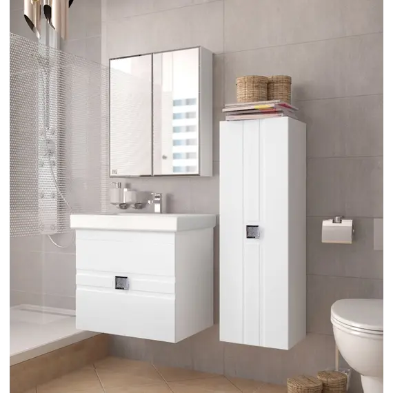 Зеркальный шкаф Style Line Амарант