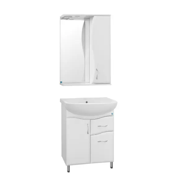 Зеркало-шкаф Style Line Эко Волна Панда