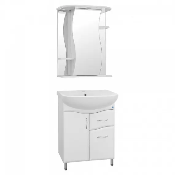 Зеркальный шкаф Style Line Эко Волна Лилия