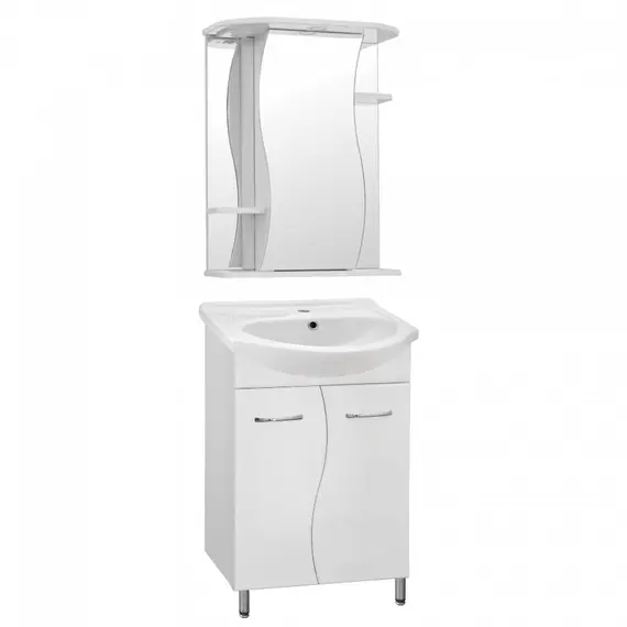 Зеркальный шкаф Style Line Эко Волна Лилия