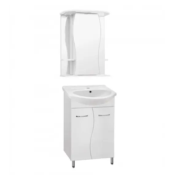 Зеркальный шкаф Style Line Эко Волна Лорена