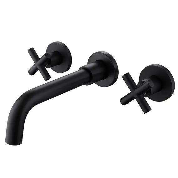 Смеситель ABBER Wasser Kreis AF81121B для раковины, черный матовый