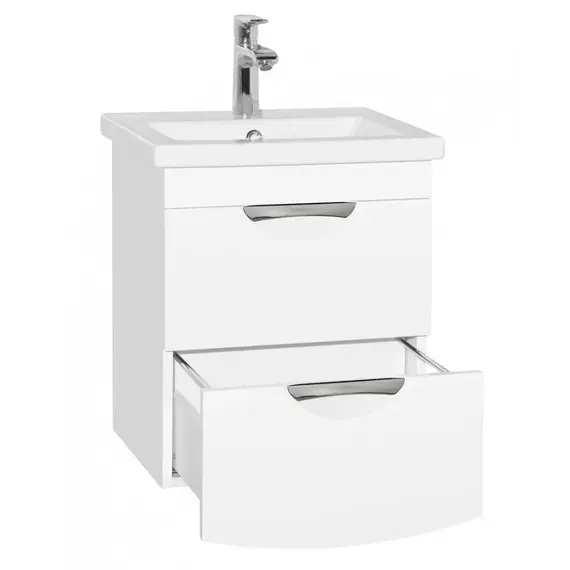 Тумба подвесная с раковиной Style Line Жасмин