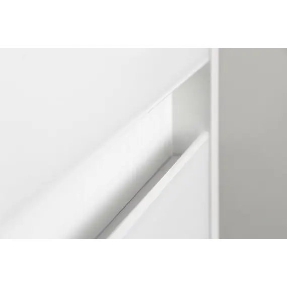 Тумба подвесная с раковиной Style Line Монако (2 ящ.), Гамма 56, Осина бел /бел лакобель, PLUS