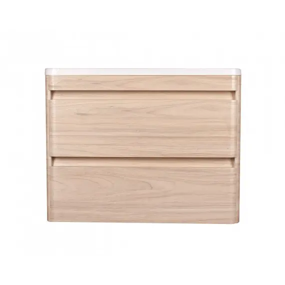 Тумба подвесная с раковиной Style Line  Атлантика, PLUS , ясень перламутр