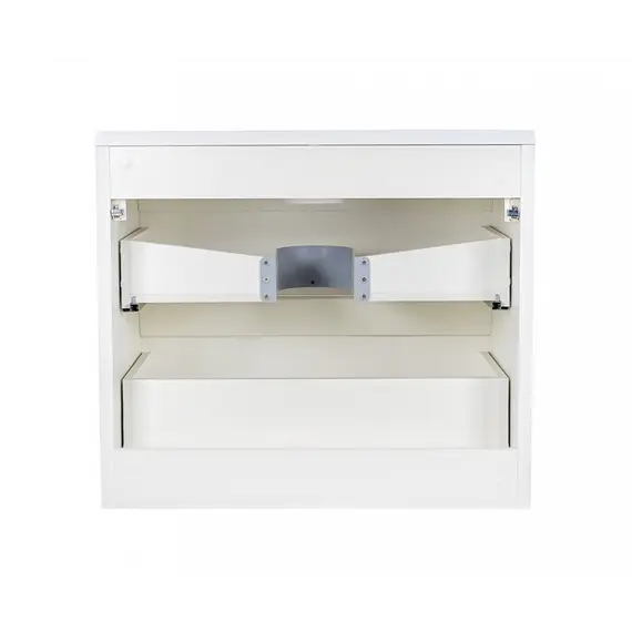 Тумба подвесная с раковиной Style Line  Атлантика, PLUS, белый