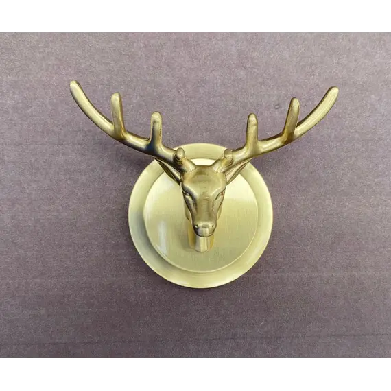 Bronze De Luxe Крючок настенный Олень