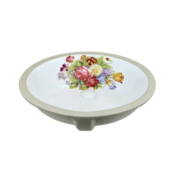 Накладная раковина Bronze De Luxe  Alsace встраиваемая под столешницу