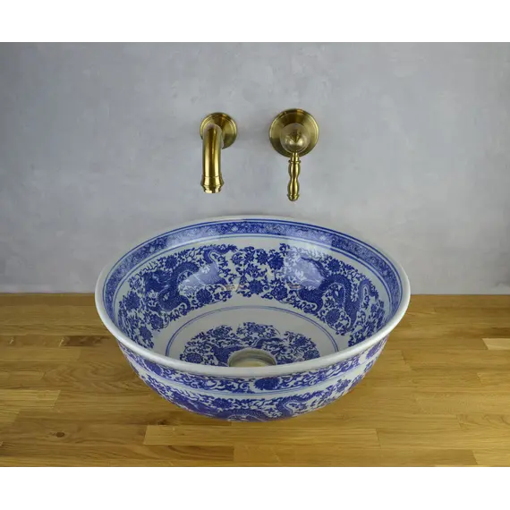 Раковина-чаша Bronze De Luxe Dragons