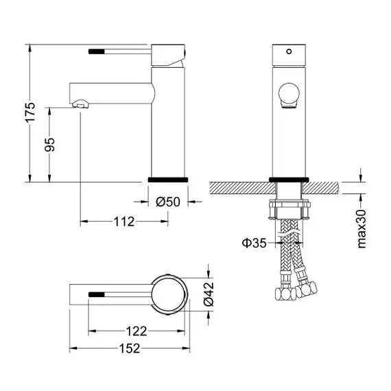 Смеситель для раковины Timo Saona 2361/18F