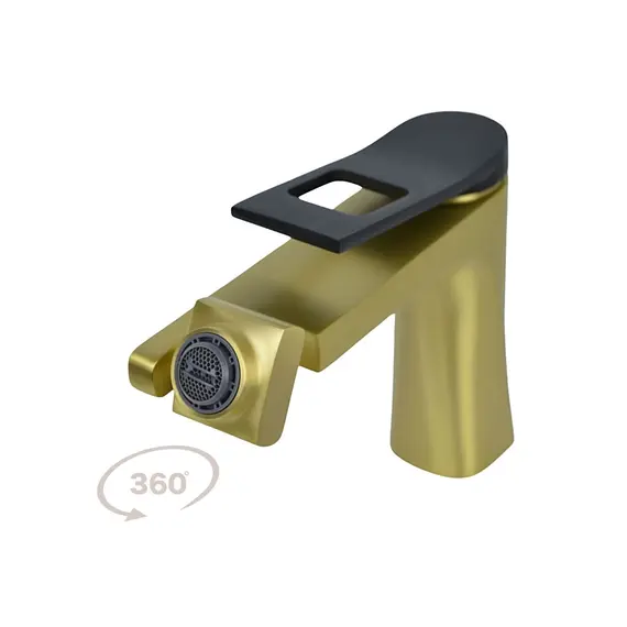 Смеситель на раковину Bronze De Luxe