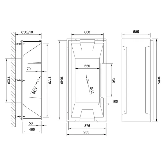 Акриловая ванна Royal Bath  TRIUMPH