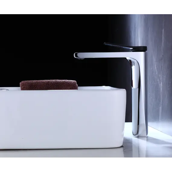 Высокий смеситель на раковину Bronze De Luxe