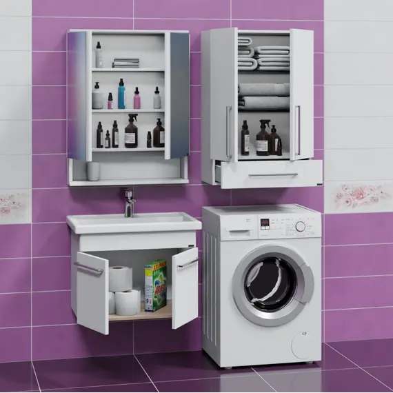 Тумба для умывальника СанТа Вегас подвесная