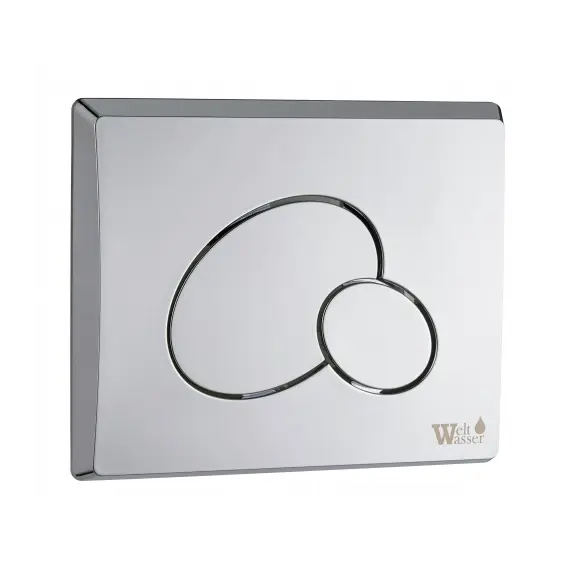 Кнопка смыва  для инсталляции WW MARBERG  410 RD хром круглая