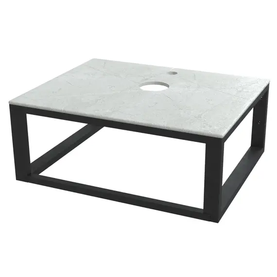 Столешница из керамогранита 1Marka LOFT  60, светло-серый МА01 Nat