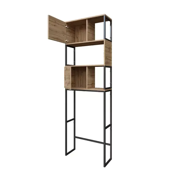 Шкаф 1Marka Grunge Loft 200*66, дуб вотан