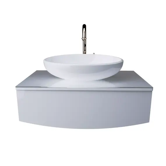 Тумба без раковины 1Marka Nega 60П/80П 1в.ящ белый