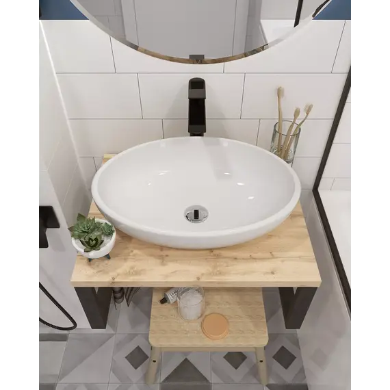 Столешница 1Marka GRUNGE LOFT , дуб вотан