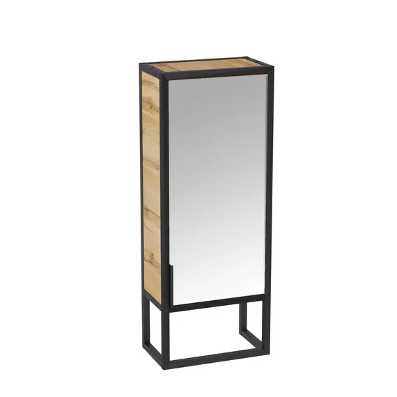 Пенал зеркальный 1Marka GRUNGE LOFT 35Н/П 1д