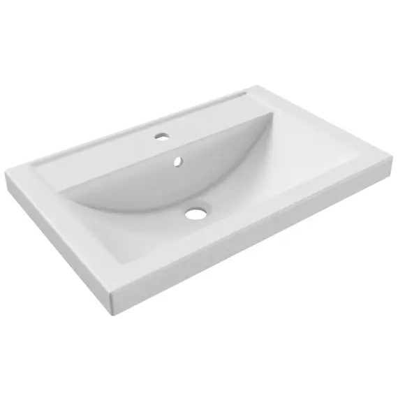 Раковина 1Marka Comfort 70 Polytitan