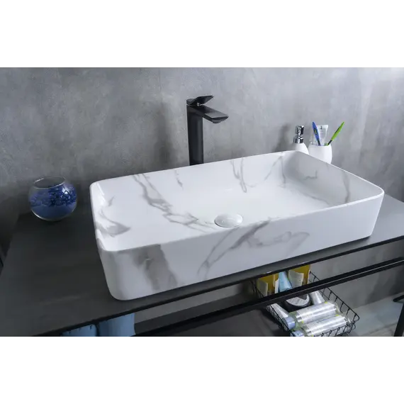 Накладная раковина для ванной Gid Mnc396C под камень