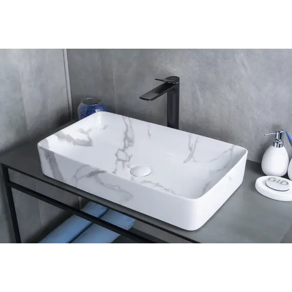 Накладная раковина для ванной Gid Mnc396C под камень