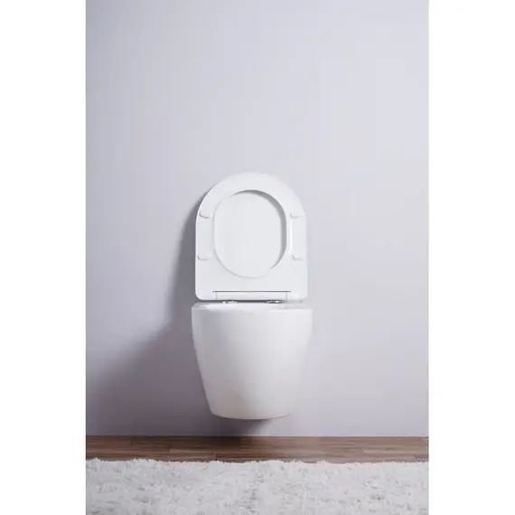 Унитаз подвесной ESBANO AMAPOLA (Matt White) 530x365x370