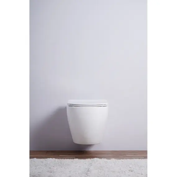 Унитаз подвесной ESBANO AMAPOLA (Matt White) 530x365x370