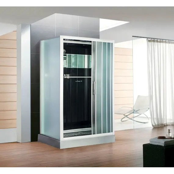 Душевая прямоугольная кабина с крышей ESG-3129CKR  120х90х210см