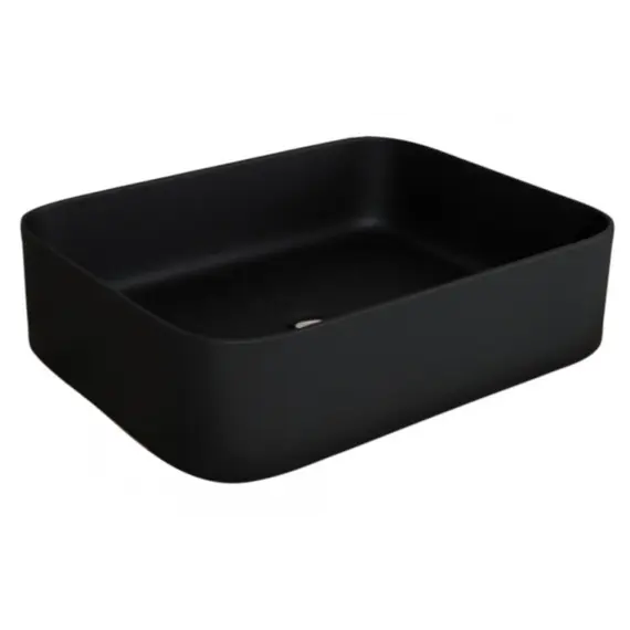 Раковина накладная ESBANO "ASTANES" матовый черный