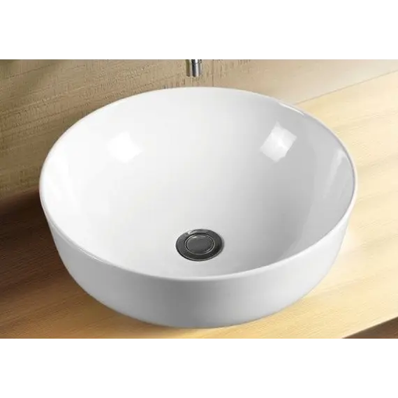 Раковина накладная ESBANO "BRIOL" (white) 415x415x135